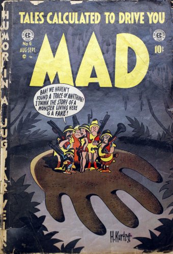 MAD comic, c.1950s.